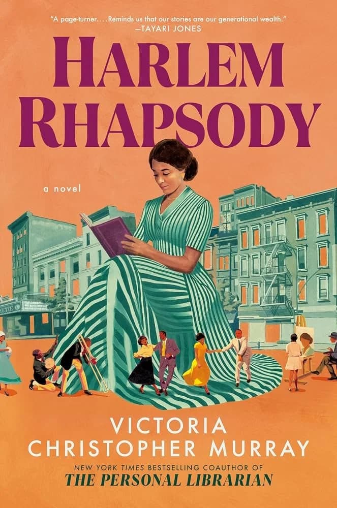 Harlem Rhapsody by Victoria Christopher Murray — book club listing artwork