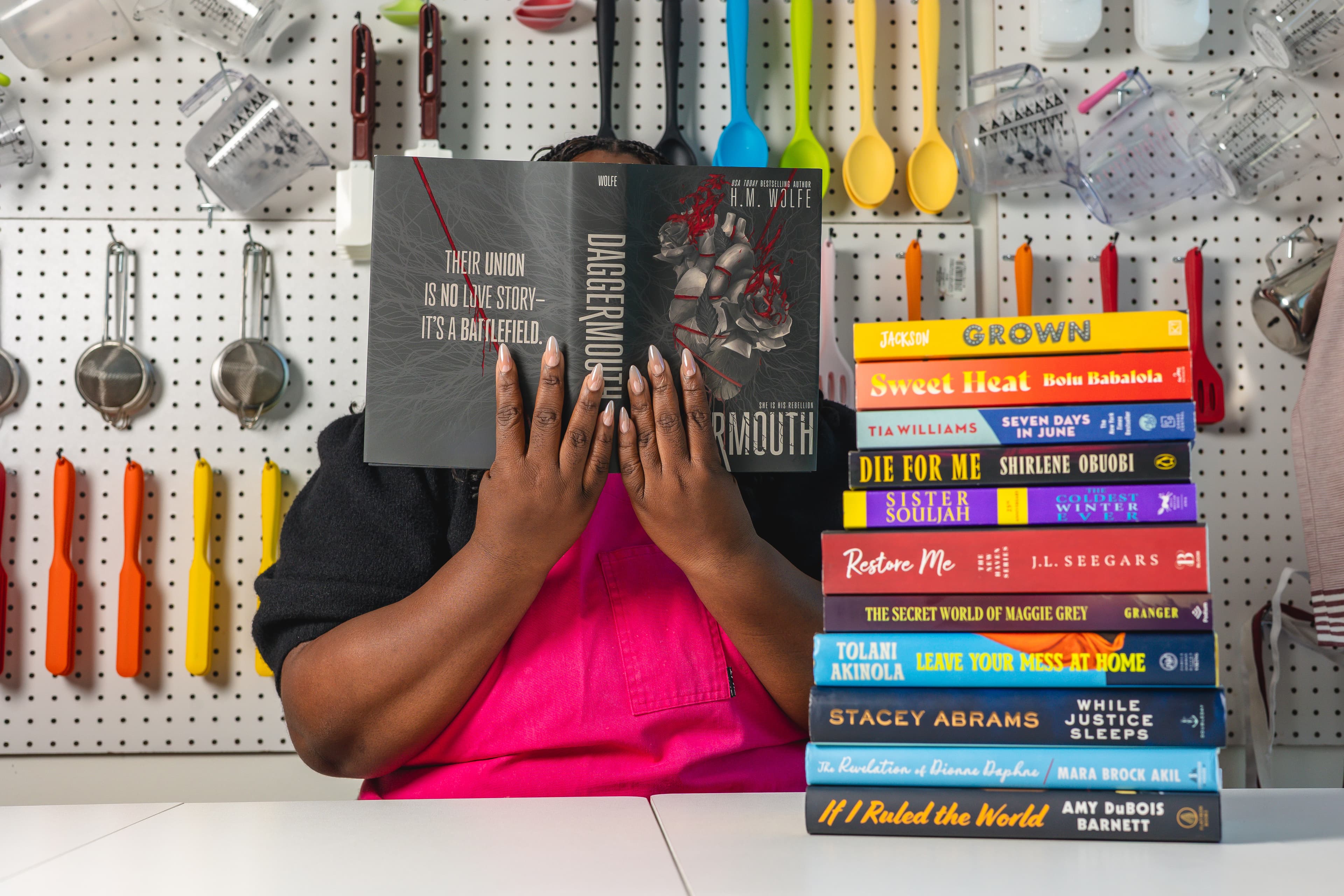 Ink and Ingredients participants gather together in a neighborhood bookstore