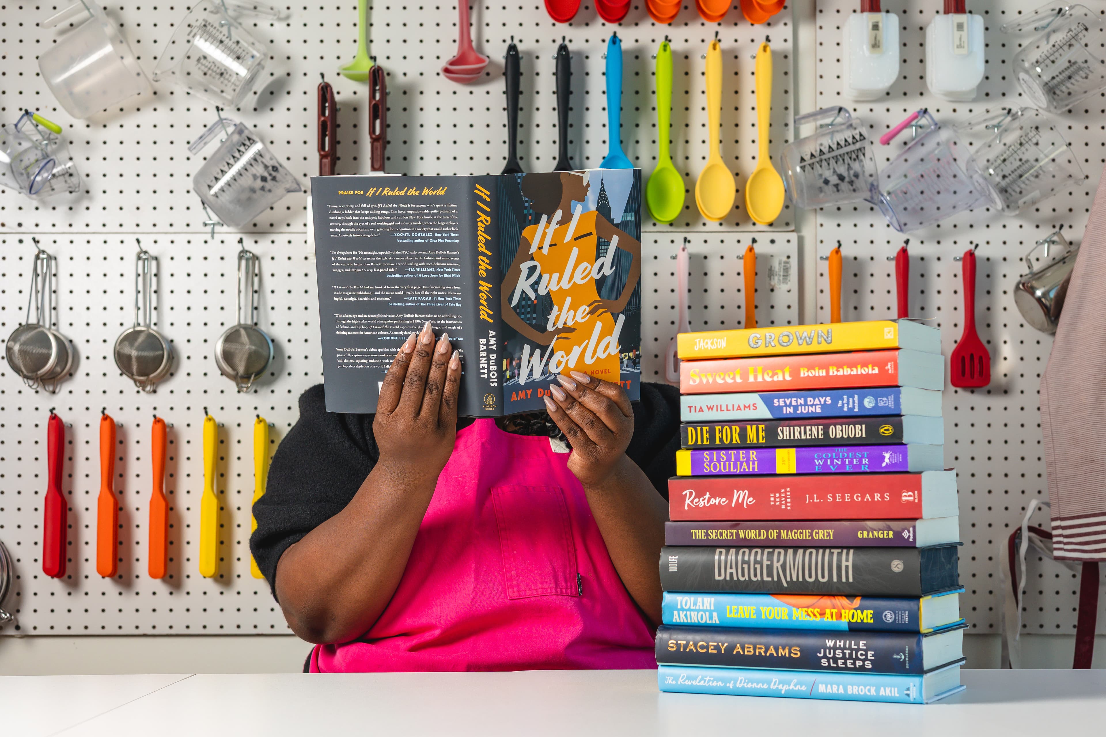 Ink and Ingredients participants gather together in a neighborhood bookstore